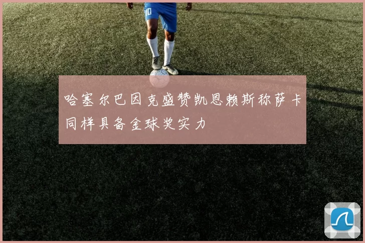 哈塞尔巴因克盛赞凯恩赖斯称萨卡同样具备金球奖实力
