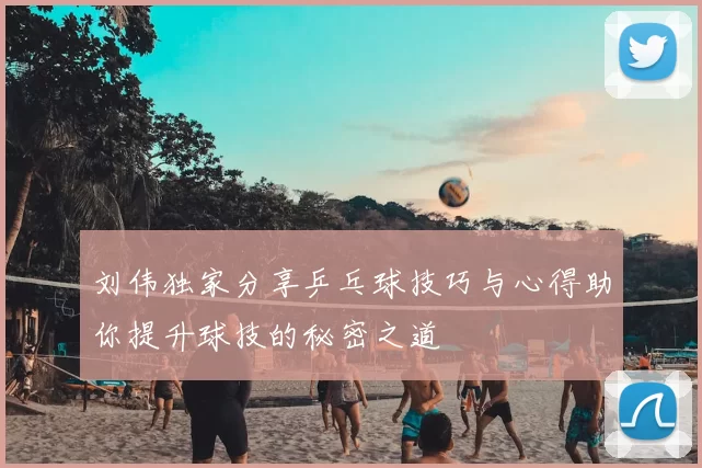 刘伟独家分享乒乓球技巧与心得助你提升球技的秘密之道