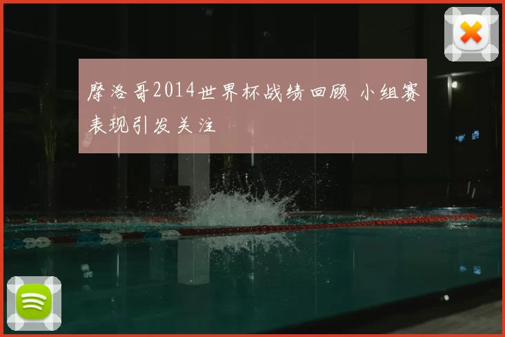 摩洛哥2014世界杯战绩回顾 小组赛表现引发关注