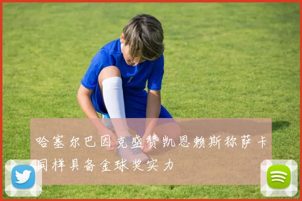 哈塞尔巴因克盛赞凯恩赖斯称萨卡同样具备金球奖实力